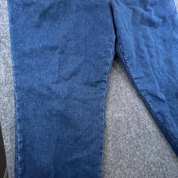 LL Bean Blue Jeans Adult Men's 44X30 Relaxed Fit Blanket Lined Plaid 100% Cotton - Picture 5 of 12